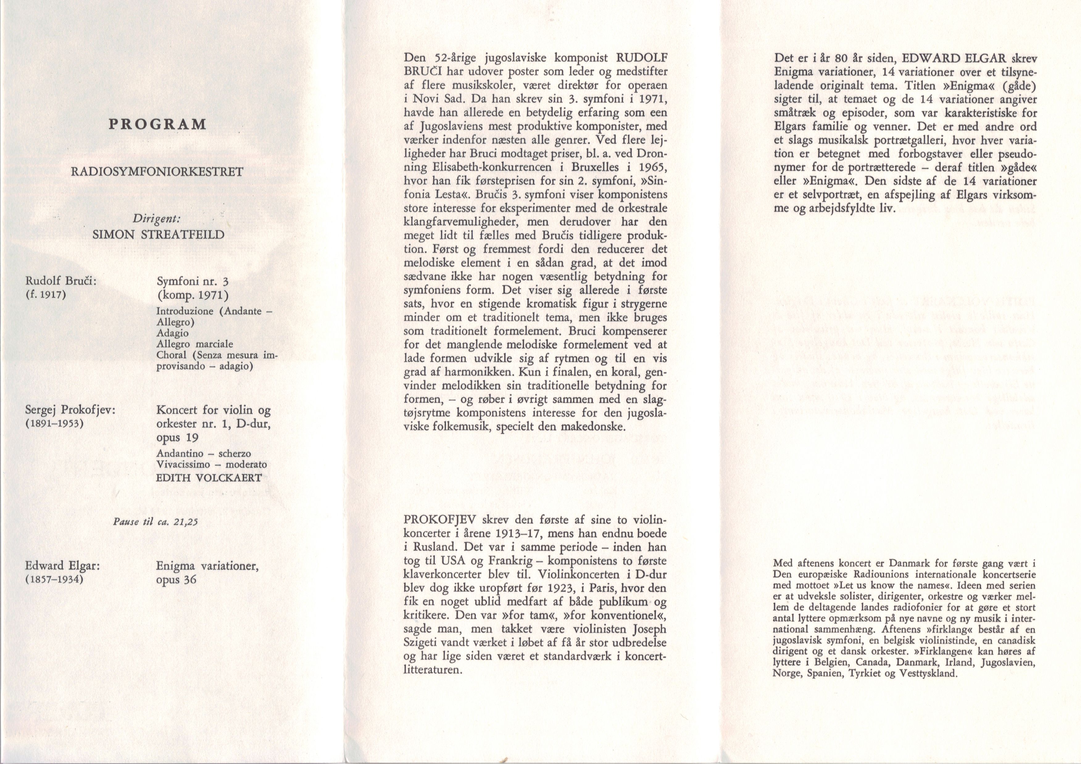 Danish Radio Orchestra Concert, 1980 Image